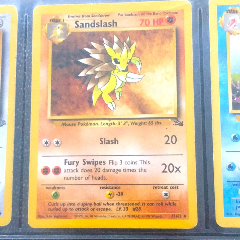 Pokemon - Sandslash 70 HP Stage 1